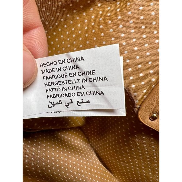 Python-Print Faux Leather Crossbody Bag With Adjustable Strap & Zipper Closure B - Picture 8 of 9